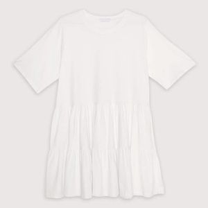 NWT Oak + Fort Tiered T-Shirt Dress